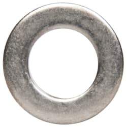 Made in USA - 5/16" Screw, Grade AN960 Stainless Steel Standard Flat Washer - 0.328" ID x 0.562" OD, 0.063" Thick, Passivated Finish, Meets Military Specifications - Industrial Tool & Supply