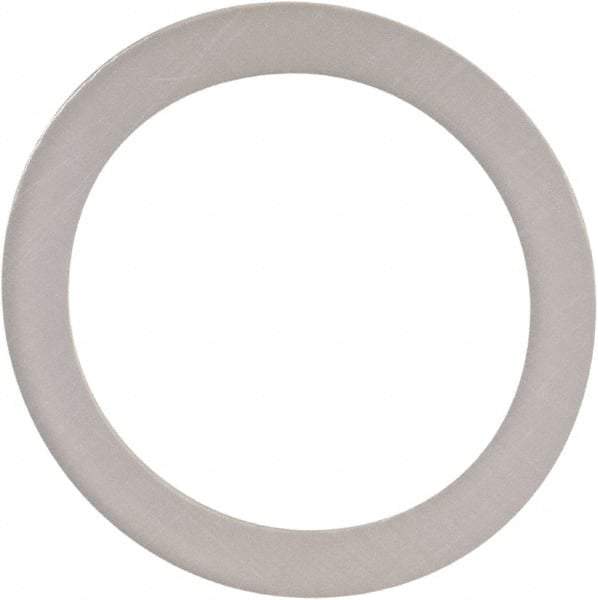 Made in USA - 1/2" Screw, Grade 6/6 Nylon Standard Flat Washer - 9/16" ID x 3/4" OD, 0.031" Thick, Plain Finish - Industrial Tool & Supply