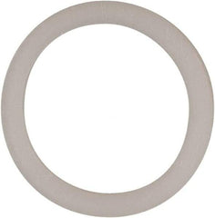Made in USA - 5/8" Screw, Grade 6/6 Nylon Standard Flat Washer - 5/8" ID x 0.813" OD, 0.062" Thick, Plain Finish - Industrial Tool & Supply