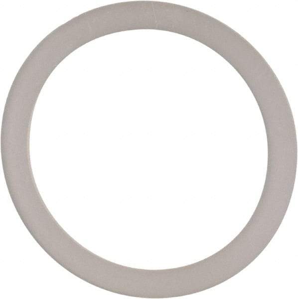 Made in USA - 5/8" Screw, Grade 6/6 Nylon Standard Flat Washer - 11/16" ID x 7/8" OD, 0.031" Thick, Plain Finish - Industrial Tool & Supply