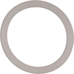 Made in USA - 5/8" Screw, Grade 6/6 Nylon Standard Flat Washer - 11/16" ID x 7/8" OD, 0.031" Thick, Plain Finish - Industrial Tool & Supply