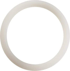 Made in USA - 1" Screw, Grade 6/6 Nylon Standard Flat Washer - 1" ID x 1-1/4" OD, 0.062" Thick, Plain Finish - Industrial Tool & Supply