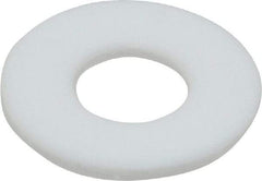 Made in USA - 3/8" Screw, PTFE Standard Flat Washer - 0.39" ID x 7/8" OD, 0.062" Thick, Plain Finish - Industrial Tool & Supply