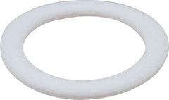 Made in USA - 1/2" Screw, PTFE Standard Flat Washer - 1/2" ID x 0.688" OD, 0.031" Thick, Plain Finish - Industrial Tool & Supply