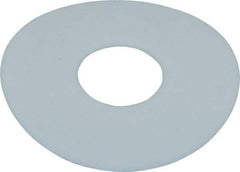 Made in USA - 1/2" Screw, PTFE Standard Flat Washer - 0.532" ID x 1-1/2" OD, 0.02" Thick, Plain Finish - Industrial Tool & Supply