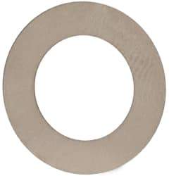 Made in USA - 0.012" Thick, 0.38" Inside x 5/8" OD, Round Shim - 5/16" Screw, Uncoated 302/304 Stainless Steel - Industrial Tool & Supply