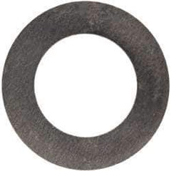 Made in USA - 0.003" Thick, 0.38" Inside x 5/8" OD, Round Shim - 5/16" Screw, Uncoated 302/304 Stainless Steel - Industrial Tool & Supply