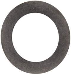 Made in USA - 0.024" Thick, 1" Inside x 1-1/2" OD, Round Shim - 7/8" Screw, Uncoated 302/304 Stainless Steel - Industrial Tool & Supply