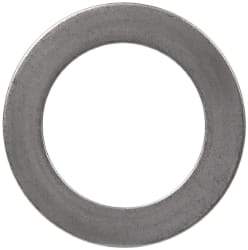 Made in USA - 0.03" Thick, 1" Inside x 1-1/2" OD, Round Shim - 7/8" Screw, Uncoated 302/304 Stainless Steel - Industrial Tool & Supply