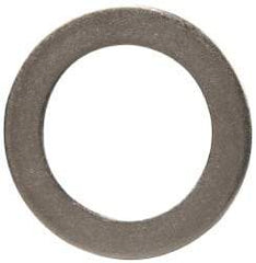 Made in USA - 0.06" Thick, 1" Inside x 1-1/2" OD, Round Shim - 7/8" Screw, Uncoated 302/304 Stainless Steel - Industrial Tool & Supply
