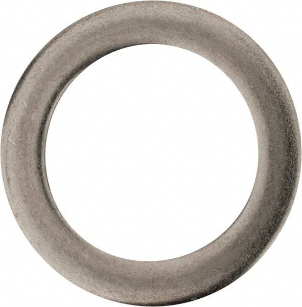 Made in USA - 1/8" Thick, 1-1/8" Inside x 1-5/8" OD, Round Shim - Uncoated 302/304 Stainless Steel - Industrial Tool & Supply