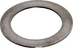 Made in USA - 0.048" Thick, 1-1/8" Inside x 1-5/8" OD, Round Shim - Uncoated 302/304 Stainless Steel - Industrial Tool & Supply