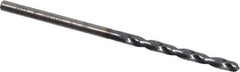 OSG - 2.49936mm 120° Vanadium High Speed Steel Jobber Drill - TiCN Finish, Right Hand Cut, Spiral Flute, Straight Shank, 57mm OAL, Standard Point - Industrial Tool & Supply