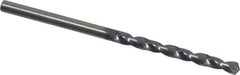 OSG - 3.50012mm 120° Vanadium High Speed Steel Jobber Drill - TiCN Finish, Right Hand Cut, Spiral Flute, Straight Shank, 70mm OAL, Standard Point - Industrial Tool & Supply