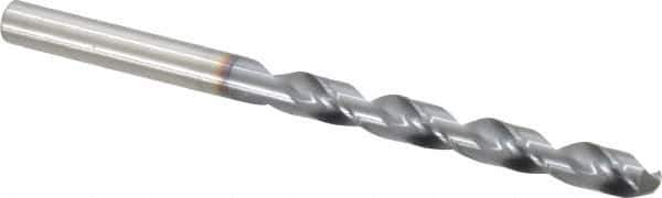 OSG - Letter I 120° Vanadium High Speed Steel Jobber Drill - TiCN Finish, Right Hand Cut, Spiral Flute, Straight Shank, 109mm OAL, Standard Point - Industrial Tool & Supply