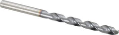 OSG - Letter I 120° Vanadium High Speed Steel Jobber Drill - TiCN Finish, Right Hand Cut, Spiral Flute, Straight Shank, 109mm OAL, Standard Point - Industrial Tool & Supply