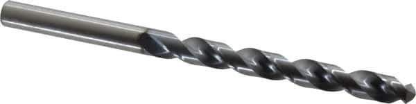 OSG - 7.69874mm 120° Vanadium High Speed Steel Jobber Drill - TiCN Finish, Right Hand Cut, Spiral Flute, Straight Shank, 117mm OAL, Standard Point - Industrial Tool & Supply