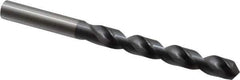 OSG - 10.39876mm 120° Vanadium High Speed Steel Jobber Drill - TiCN Finish, Right Hand Cut, Spiral Flute, Straight Shank, 133mm OAL, Standard Point - Industrial Tool & Supply
