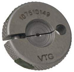Vermont Gage - 1-3/8 - 6 No Go Single Ring Thread Gage - Class 2A, Tool Steel - Industrial Tool & Supply