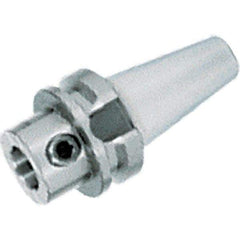 Iscar - CF4 System Size, BT40 Taper, Modular Tool Holding System Adapter - 52mm Projection, 1-3/4" Body Diam, Through Coolant - Exact Industrial Supply