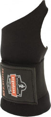 Ergodyne - Size S, Neoprene, Left or Right Hand Wrist Support - 1 Strap, Thumb Loop, Black - Industrial Tool & Supply