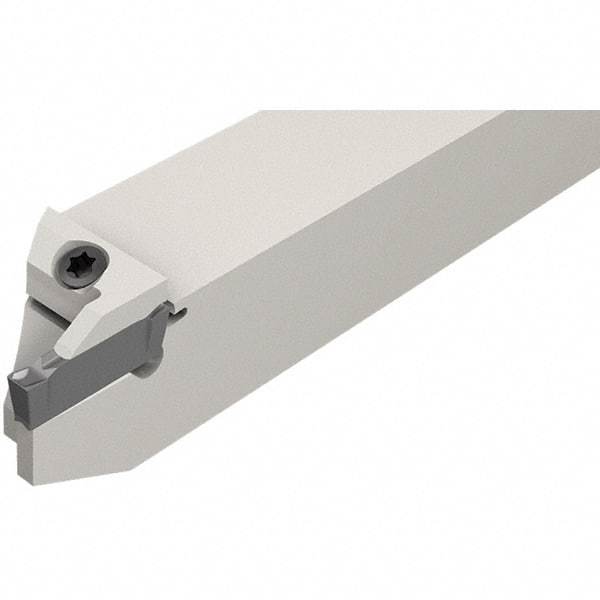 Iscar - External Thread, 0.3937" Max Depth of Cut, 1.9mm Min Groove Width, 120mm OAL, Right Hand Indexable Grooving Cutoff Toolholder - 10mm Shank Height x 10mm Shank Width, DG.. Insert Style, DGT Toolholder Style, Series Do-Grip - Industrial Tool & Supply