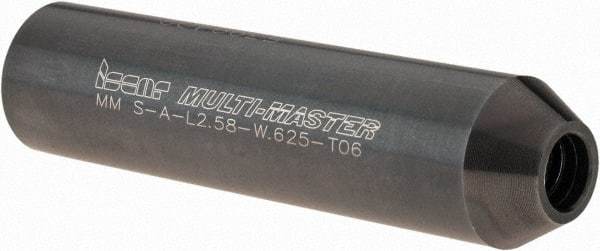 Iscar - Multimaster 5/8" Straight Shank Milling Tip Insert Holder & Shank - 0.366" Neck Diam, T06 Neck Thread, 2.58" OAL, Steel MM S-A Tool Holder - Industrial Tool & Supply