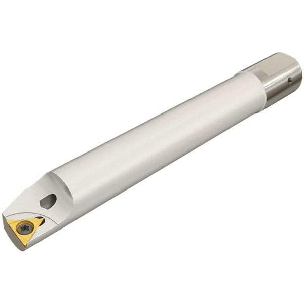 Iscar - 8mm Min Bore Diam, 70mm OAL, 16mm Shank Diam, IHAXF Indexable Boring Bar - 48mm Max Bore Depth, WCGT 0201.. Insert - Industrial Tool & Supply