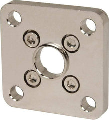 SMC PNEUMATICS - Air Cylinder Flange Mount - For 1-1/4" Air Cylinders, Use with NCGF/G - Industrial Tool & Supply