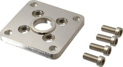 SMC PNEUMATICS - Air Cylinder Flange Mount - For 2" Air Cylinders, Use with NCGF/G - Industrial Tool & Supply