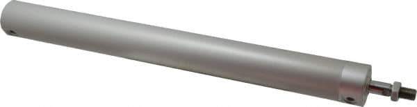 SMC PNEUMATICS - 1-1/4" Bore Double Acting Air Cylinder - 1/8 Port, 7/16-20 Rod Thread, 140 Max psi, 40 to 140°F - Industrial Tool & Supply