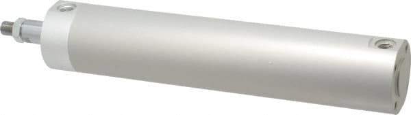 SMC PNEUMATICS - 2" Bore Double Acting Air Cylinder - 1/4 Port, 1/2-20 Rod Thread, 140 Max psi, 40 to 140°F - Industrial Tool & Supply