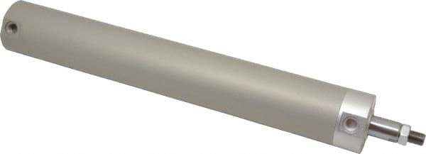 SMC PNEUMATICS - 2" Bore Double Acting Air Cylinder - 1/4 Port, 1/2-20 Rod Thread, 140 Max psi, 40 to 140°F - Industrial Tool & Supply