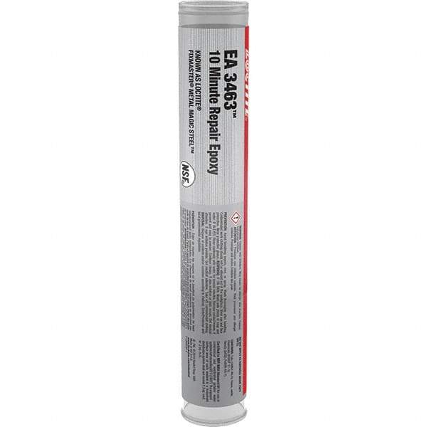 Loctite - 4 oz Stick Two Part Epoxy - 2.5 to 5 min Working Time, -30°C to 120°F, >500 psi Shear Strength - Industrial Tool & Supply