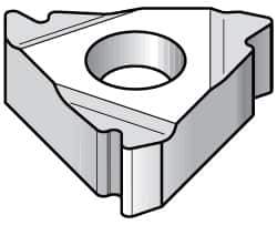 Kennametal - 22ER External Right Hand 5 API Rotary Shoulder Connections Laydown Threading Insert - Grade KC5010, TiAlN Coated Carbide, 12.7mm Inscribed Circle - Industrial Tool & Supply