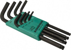 Bondhus - 8 Piece T9 to T40 L-Key Torx Key Set - T9, T40 Torx Size - Industrial Tool & Supply