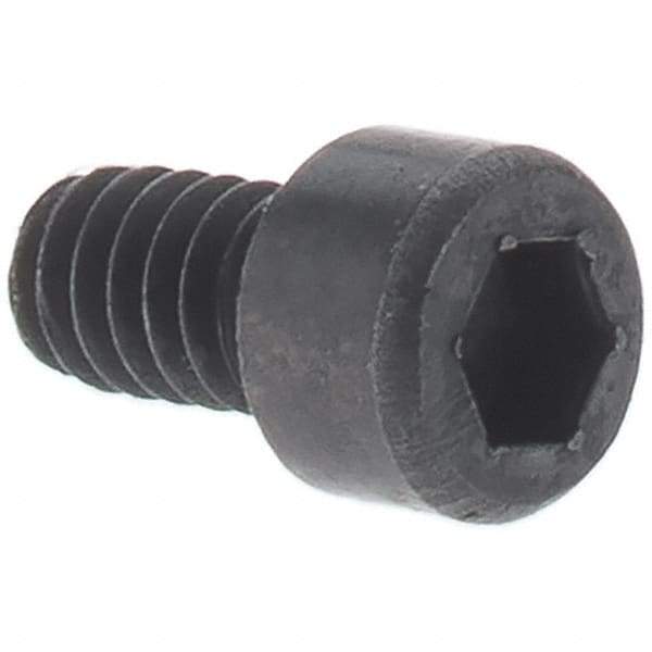 Value Collection - 9/16-12 UNC Hex Socket Drive, Socket Cap Screw - Alloy Steel, Black Oxide Finish, Partially Threaded, 6-1/2" Length Under Head - Industrial Tool & Supply
