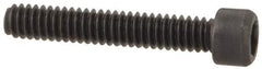 Value Collection - #0-80 UNF Hex Socket Drive, Socket Cap Screw - Alloy Steel, Black Oxide Finish, Fully Threaded, 3/8" Length Under Head - Industrial Tool & Supply
