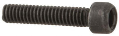 Value Collection - #1-72 UNF Hex Socket Drive, Socket Cap Screw - Alloy Steel, Black Oxide Finish, Fully Threaded, 3/8" Length Under Head - Industrial Tool & Supply