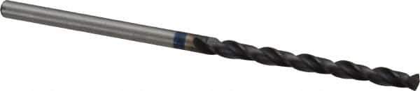 Accupro - #41 120° Cobalt Jobber Drill - TiAlN Finish, Right Hand Cut, Spiral Flute, Straight Shank, 57mm OAL, Split Point - Industrial Tool & Supply