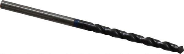 Accupro - #34 120° Cobalt Jobber Drill - TiAlN Finish, Right Hand Cut, Spiral Flute, Straight Shank, 61mm OAL, Split Point - Industrial Tool & Supply
