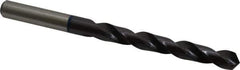 Accupro - 10mm 120° Cobalt Jobber Drill - TiAlN Finish, Right Hand Cut, Spiral Flute, Straight Shank, 133mm OAL, Faceted Point - Industrial Tool & Supply