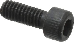 Value Collection - #6-40 UNF Hex Socket Drive, Socket Cap Screw - Alloy Steel, Black Oxide Finish, Fully Threaded, 3/8" Length Under Head - Industrial Tool & Supply