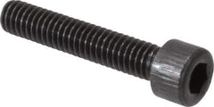Value Collection - #6-40 UNF Hex Socket Drive, Socket Cap Screw - Alloy Steel, Black Oxide Finish, Fully Threaded, 3/4" Length Under Head - Industrial Tool & Supply