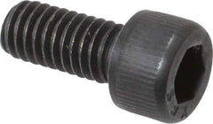 Value Collection - #8-36 UNF Hex Socket Drive, Socket Cap Screw - Alloy Steel, Black Oxide Finish, Fully Threaded, 3/8" Length Under Head - Industrial Tool & Supply
