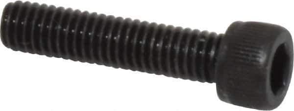 Value Collection - #8-36 UNF Hex Socket Drive, Socket Cap Screw - Alloy Steel, Black Oxide Finish, Fully Threaded, 3/4" Length Under Head - Industrial Tool & Supply