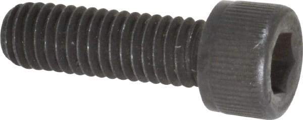Value Collection - #10-32 UNF Hex Socket Drive, Socket Cap Screw - Alloy Steel, Black Oxide Finish, Fully Threaded, 5/8" Length Under Head - Industrial Tool & Supply