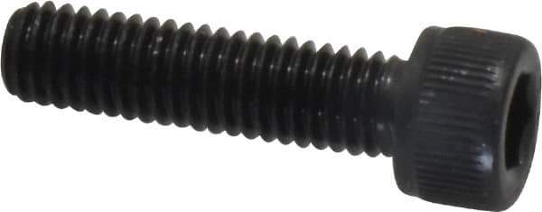 Value Collection - #10-32 UNF Hex Socket Drive, Socket Cap Screw - Alloy Steel, Black Oxide Finish, Fully Threaded, 3/4" Length Under Head - Industrial Tool & Supply