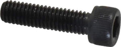 Value Collection - #10-32 UNF Hex Socket Drive, Socket Cap Screw - Alloy Steel, Black Oxide Finish, Fully Threaded, 3/4" Length Under Head - Industrial Tool & Supply