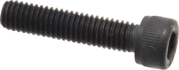 Value Collection - #10-32 UNF Hex Socket Drive, Socket Cap Screw - Alloy Steel, Black Oxide Finish, Fully Threaded, 7/8" Length Under Head - Industrial Tool & Supply